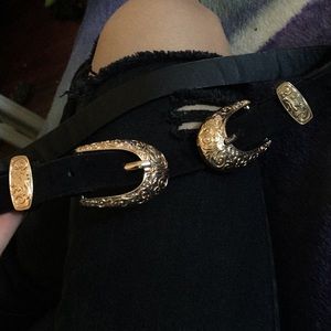 Two buckle belt